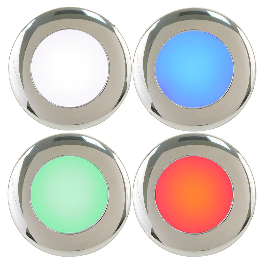 Scandvik A25 4 Color Downlight wSS Trim 830V 41416P