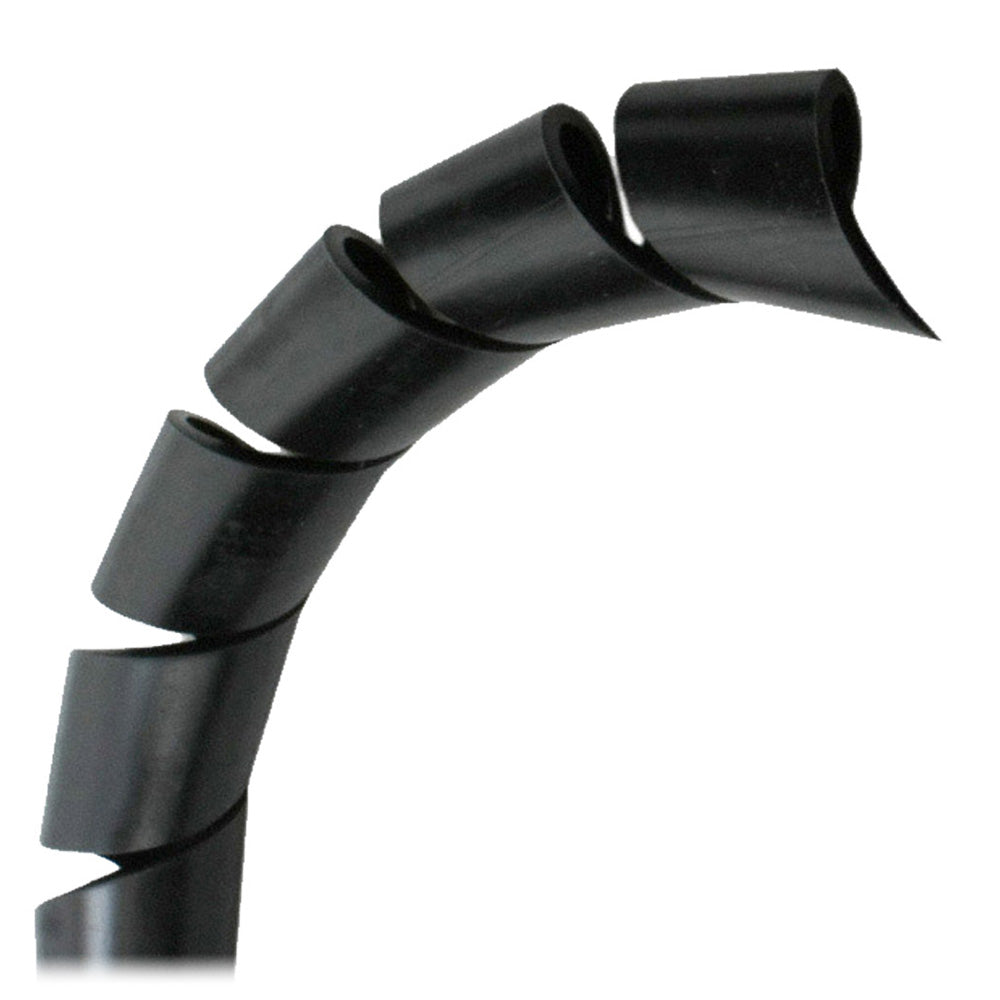 Pacer 1 Spiral Wrap Black 100 Roll BSW1BK100