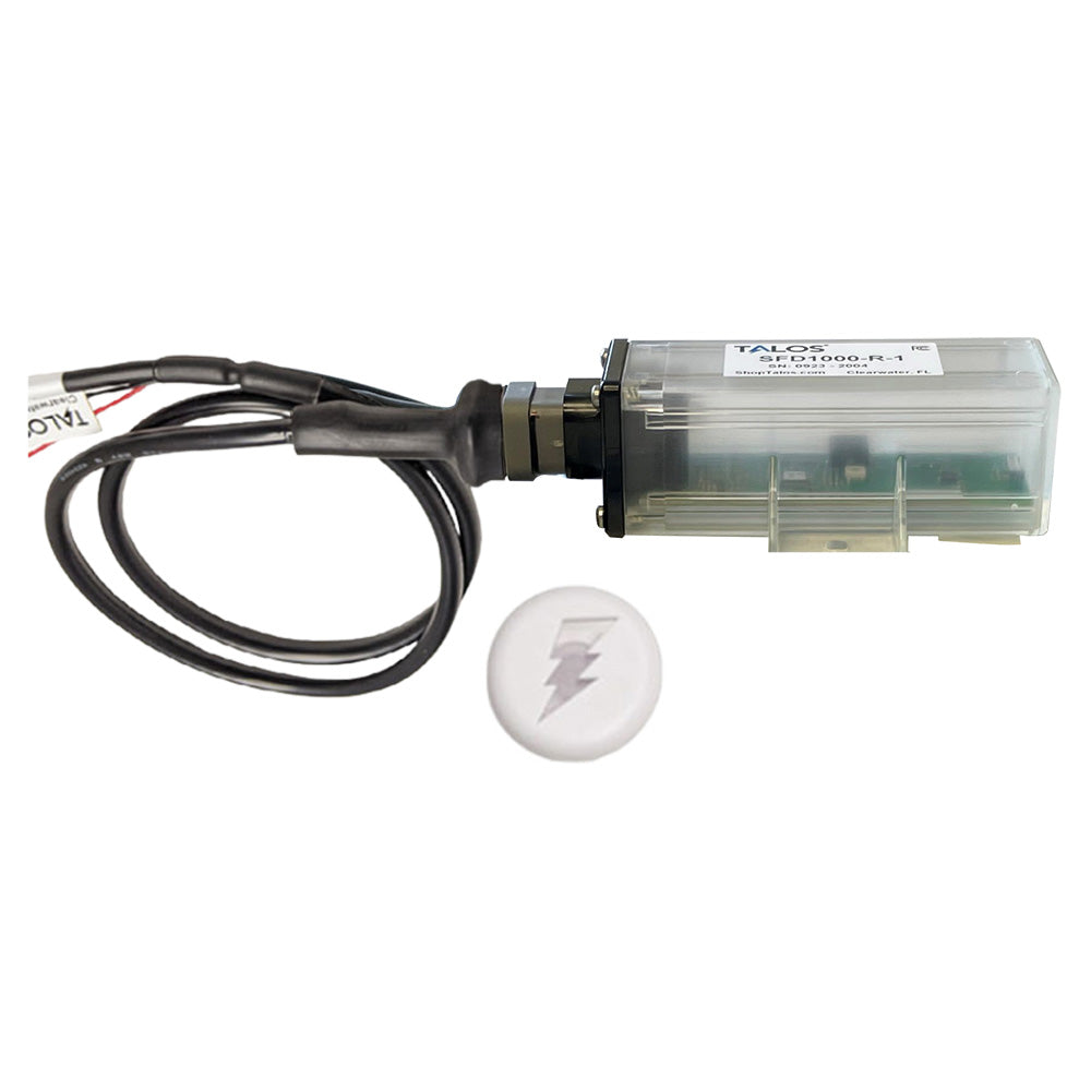 TALOS Remote Housing Lightning Detection System w20 Cable White Round Indicator wTranslucent Housing SFD1000RT1WOWH20FT