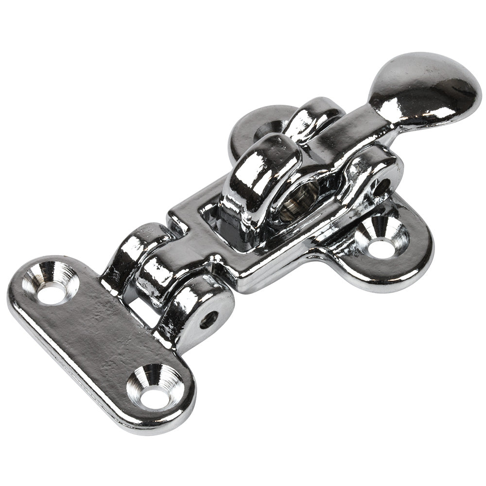 SeaDog AntiRattle Latch SandCast ChromePlated Brass 2221101