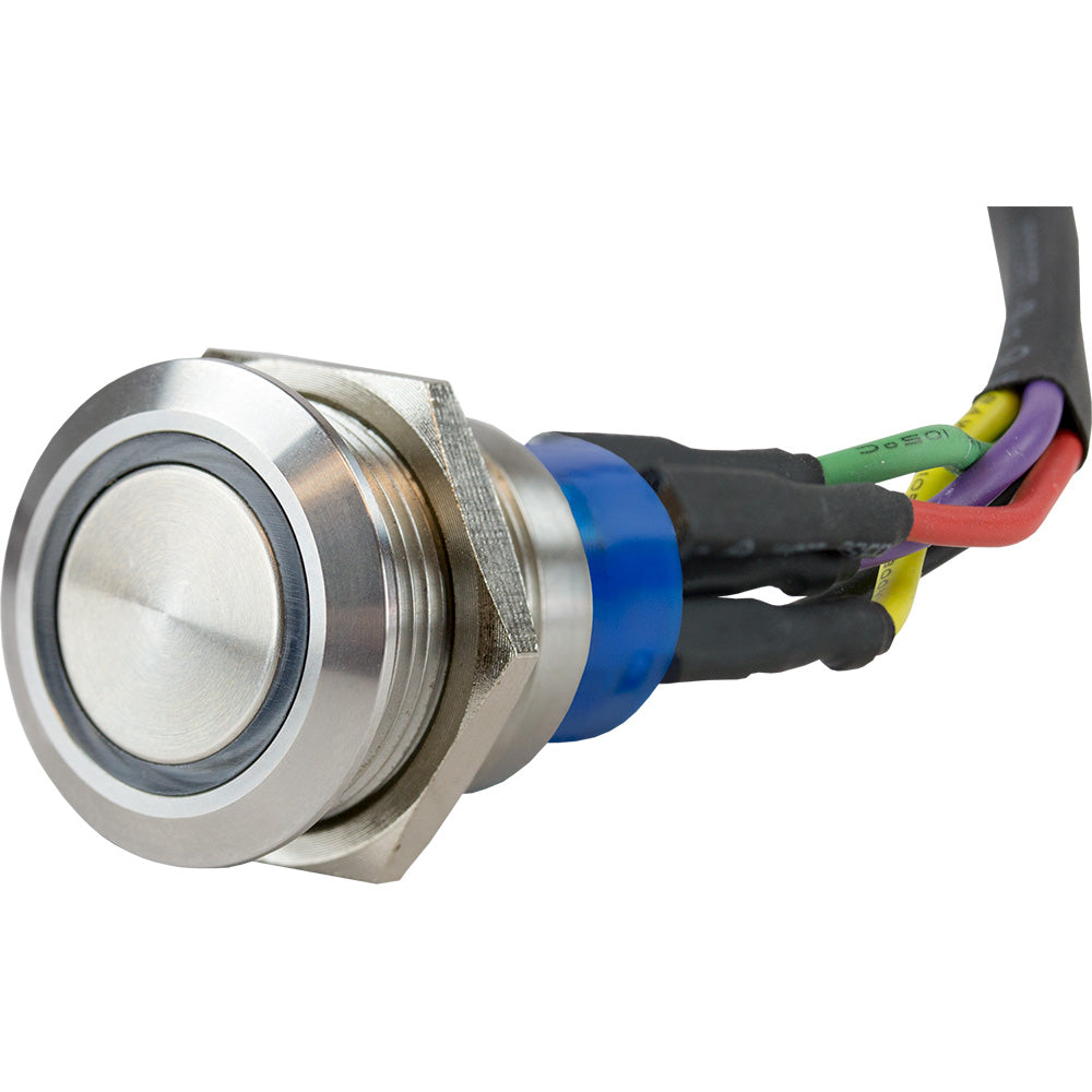 SeaDog LED Push Button OnOff Switch Formed 304 Stainless Steel 4030631