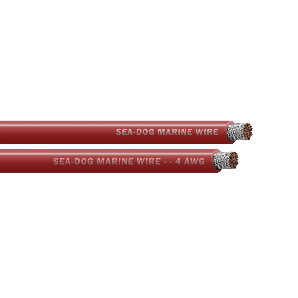 SeaDog 4 AWG Red Battery Cable 100 8004022