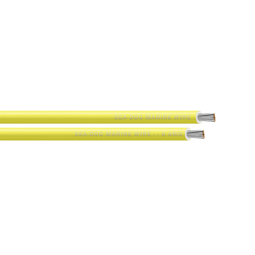 SeaDog 8 AWG Yellow Primary Wire 250 8008034