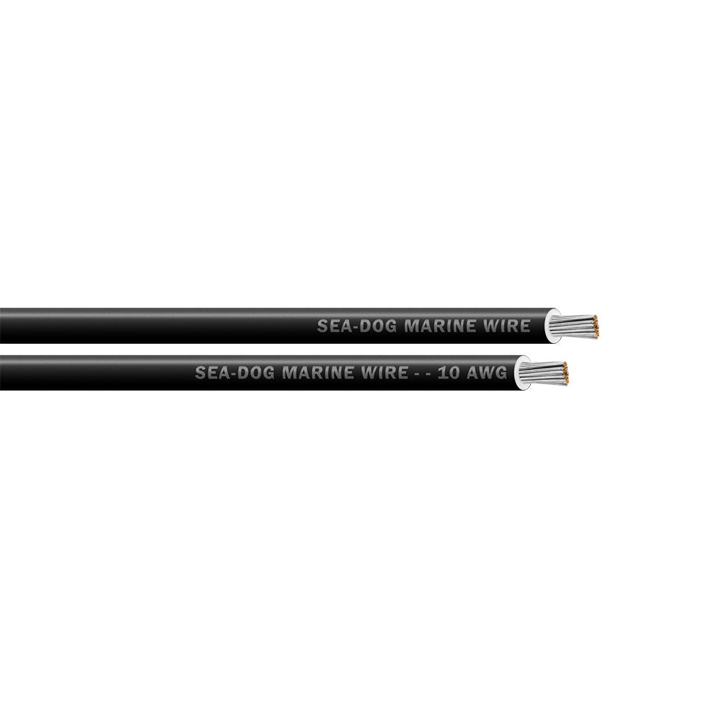 SeaDog 10 AWG Black Primary Wire 500 8010017