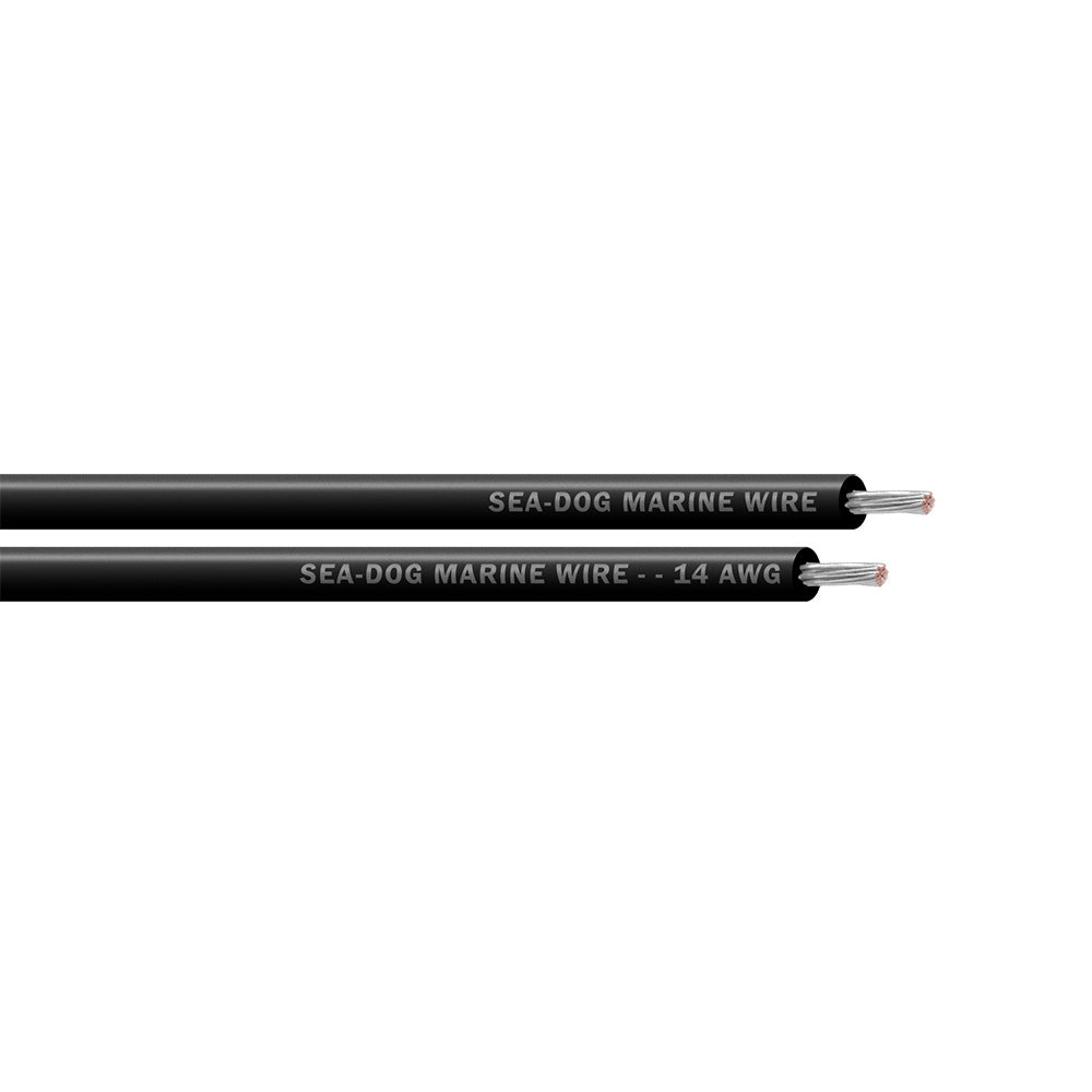 SeaDog 14 AWG Black Primary Wire 100 8014012
