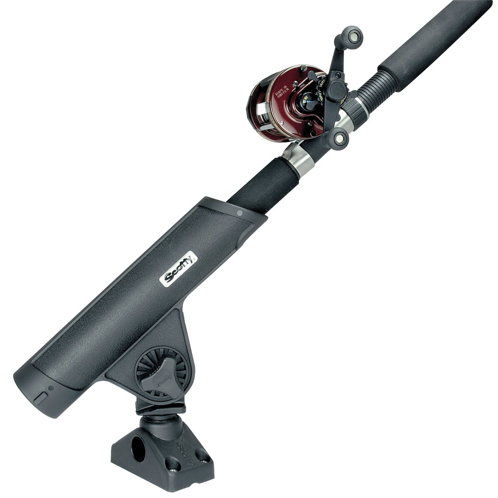 Scotty Rodmaster II Rod Holder w241 DeckSide Mount Black 350