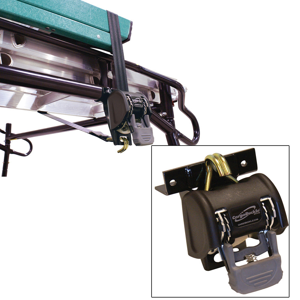 CargoBuckle Ladder Rack System 125 Square 7 Pair F18816