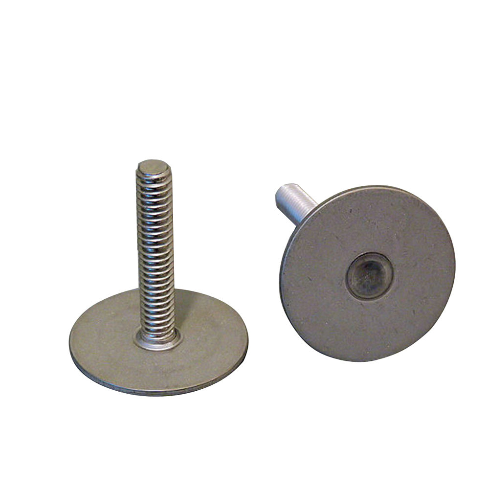Weld Mount 1 Tall Stainless Stud w14 x 20 Threads Qty 10 142016