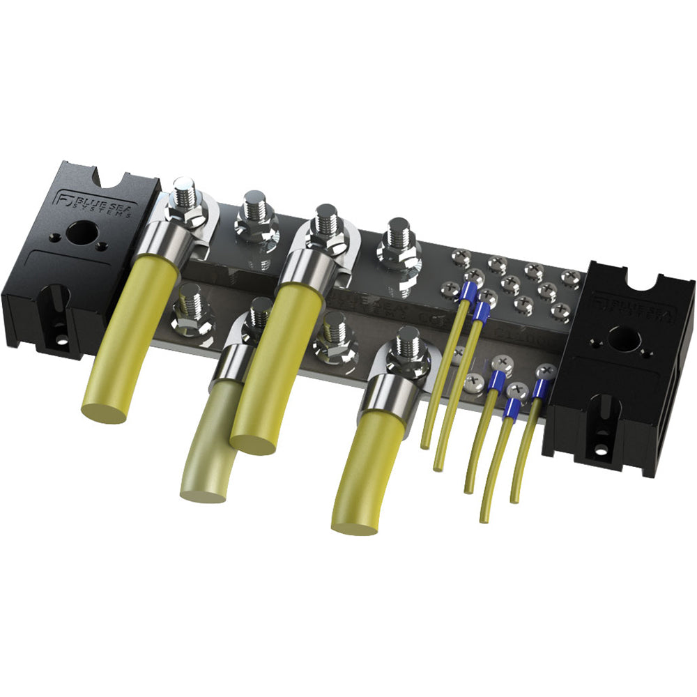 Blue Sea PowerBar 1000 8 38 Terminal Studs wCover 1990
