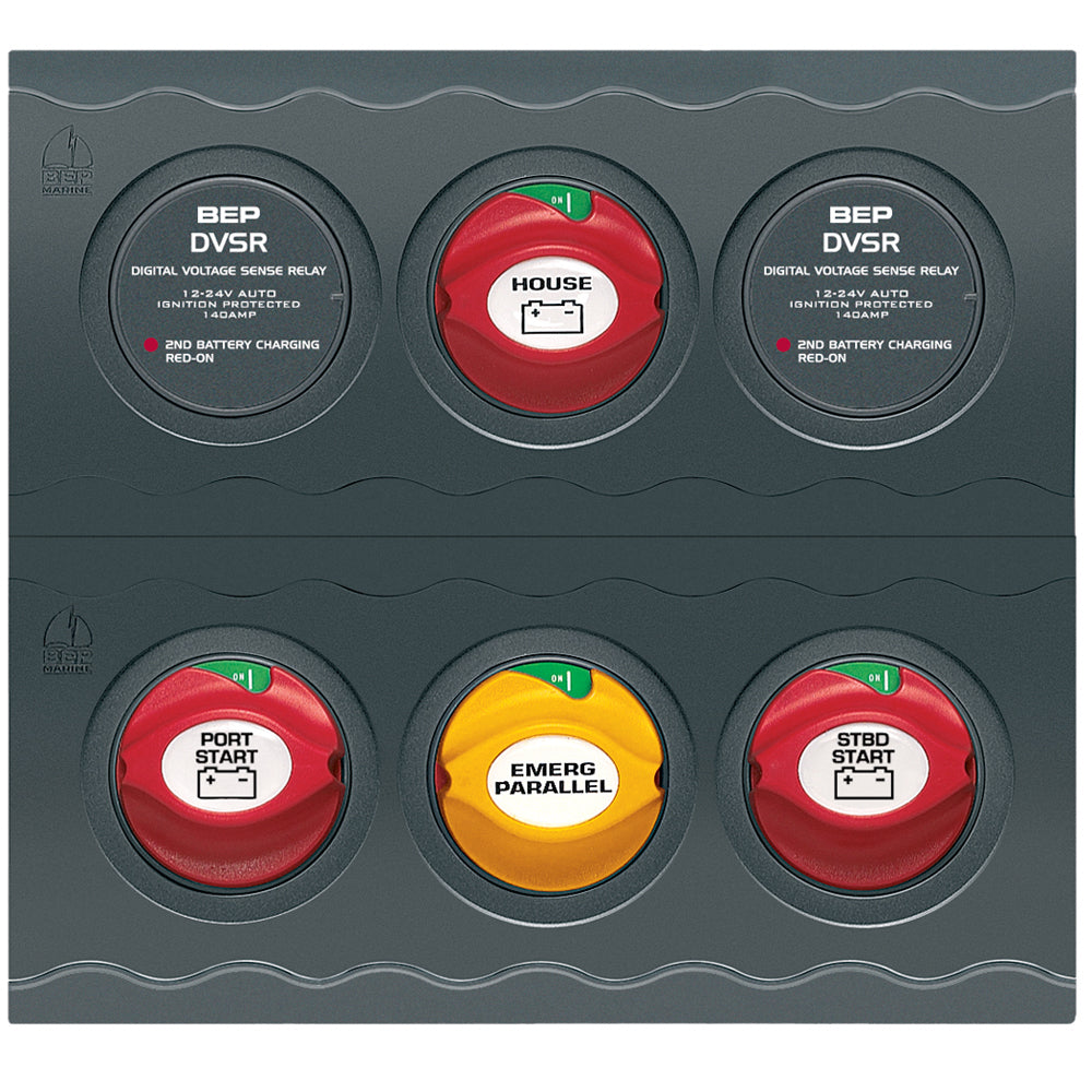 BEP Battery Management Contour Connect Panel fTwin Engines wVSRs CC803N