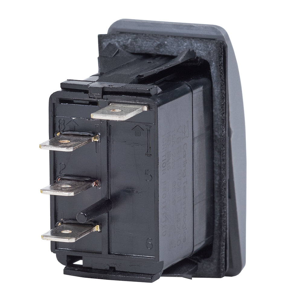 Blue Sea 7931 Contura II Switch SPDT Black ONOFFON 7931