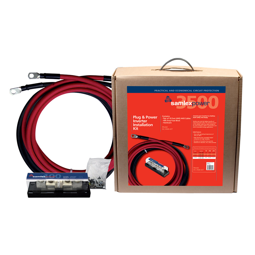 Samlex 400A Inverter Installation Kit f3500W Inverter DC3500KIT