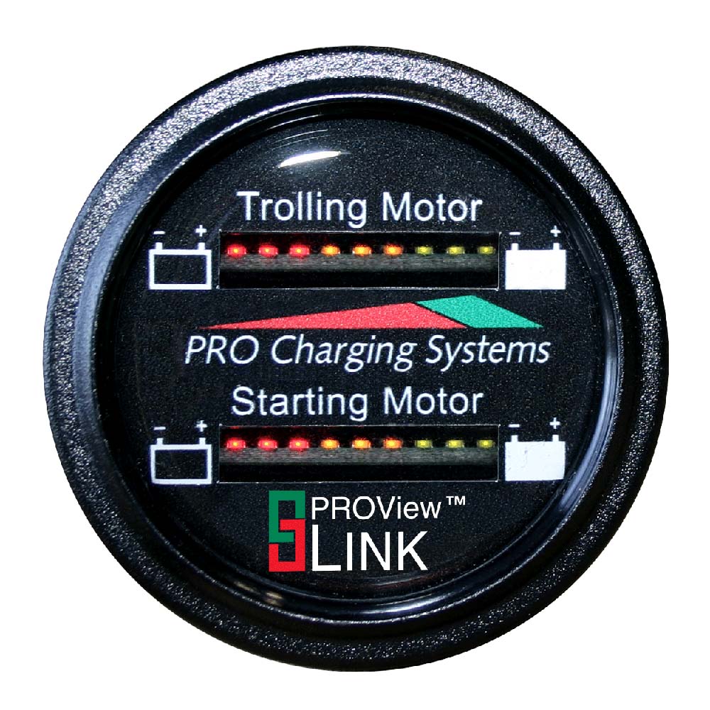 Dual Pro Battery Fuel Gauge Marine Dual Read Battery Monitor 12V36V System 15 Battery Cable BFGWOM1536V12V