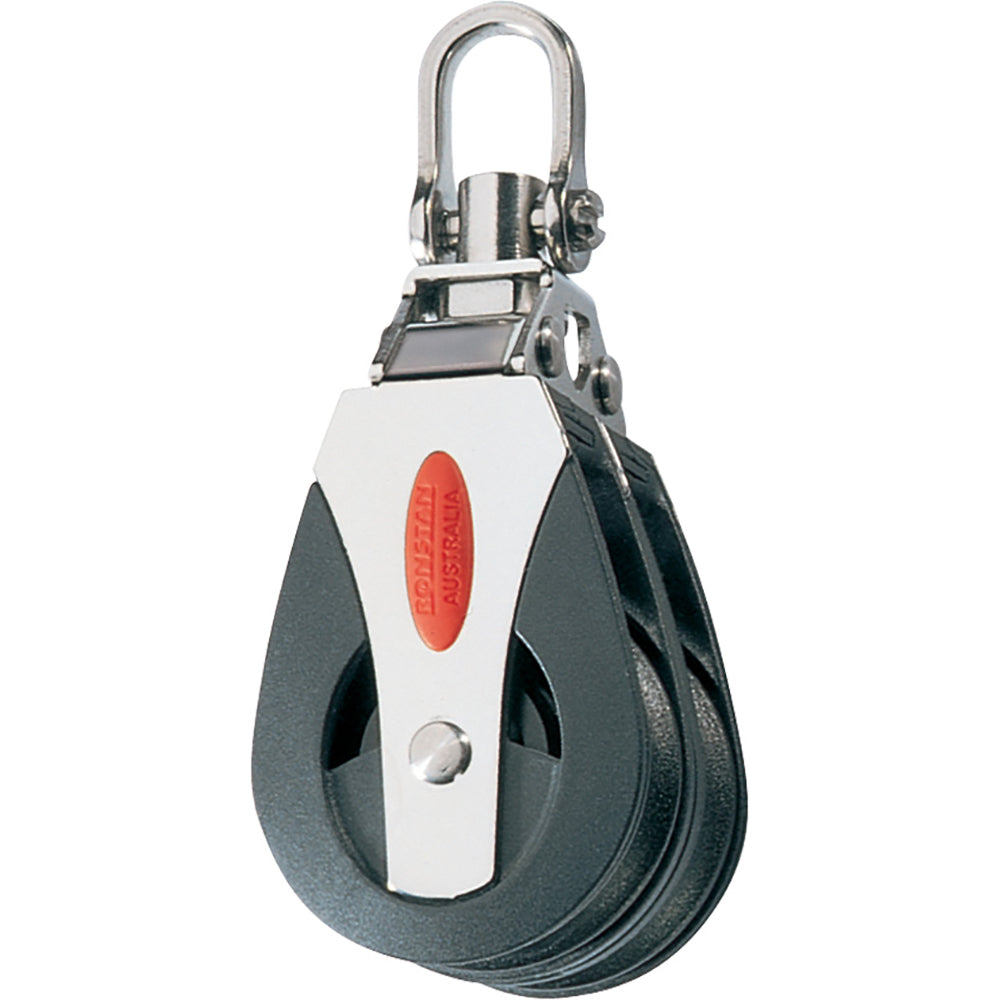 Ronstan Series 40 Ball Bearing Block Double Swivel Head RF40200