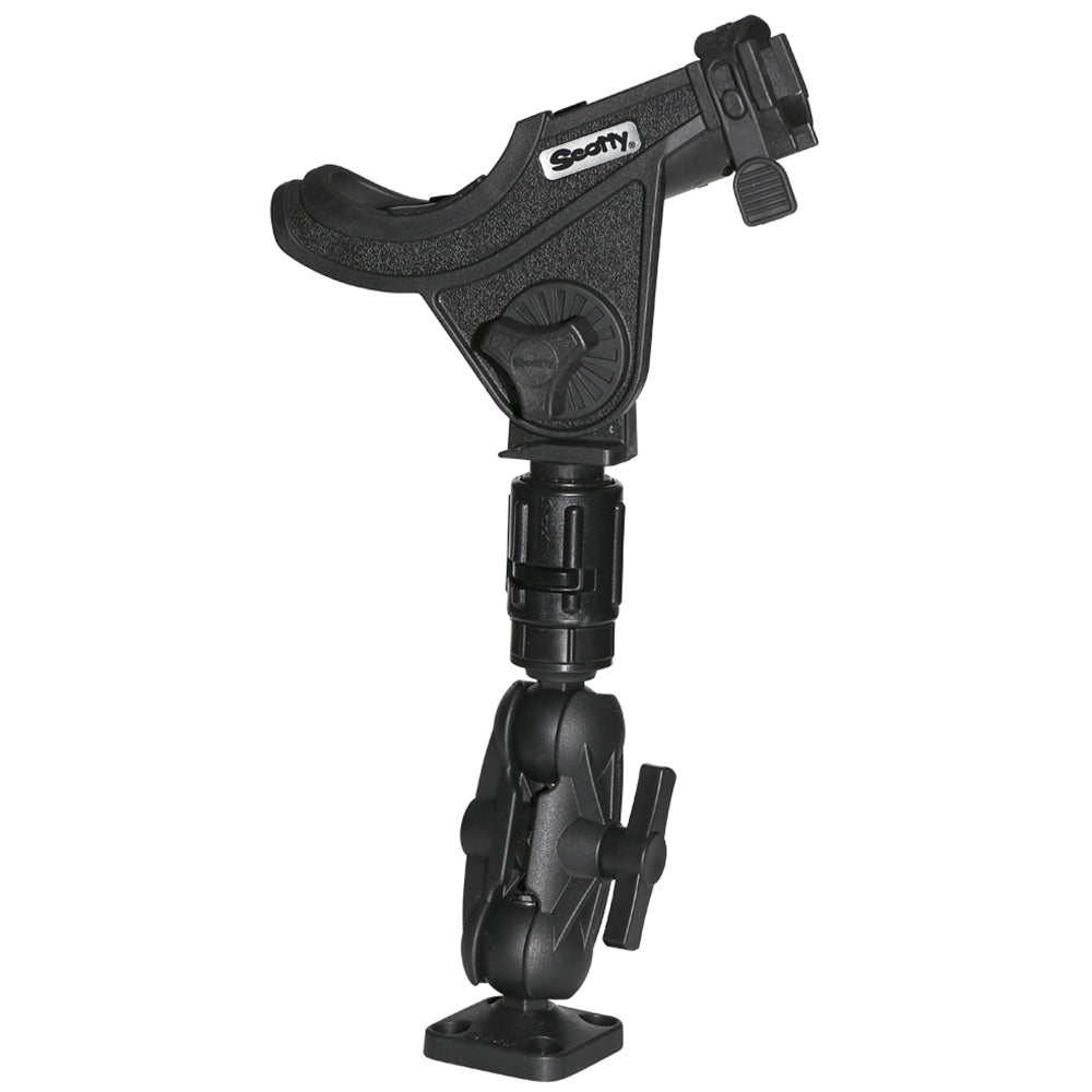 Scotty 162 15 Ball Mount wGear Head Post 241 Side Deck Mount 0162