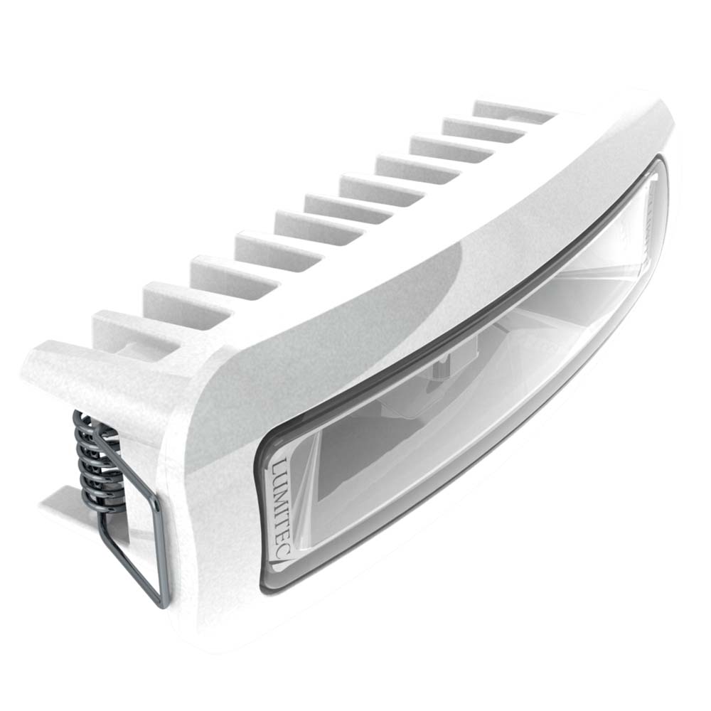Lumitec Capri3 Spreader Light WhiteRed Dimming White Housing 101722