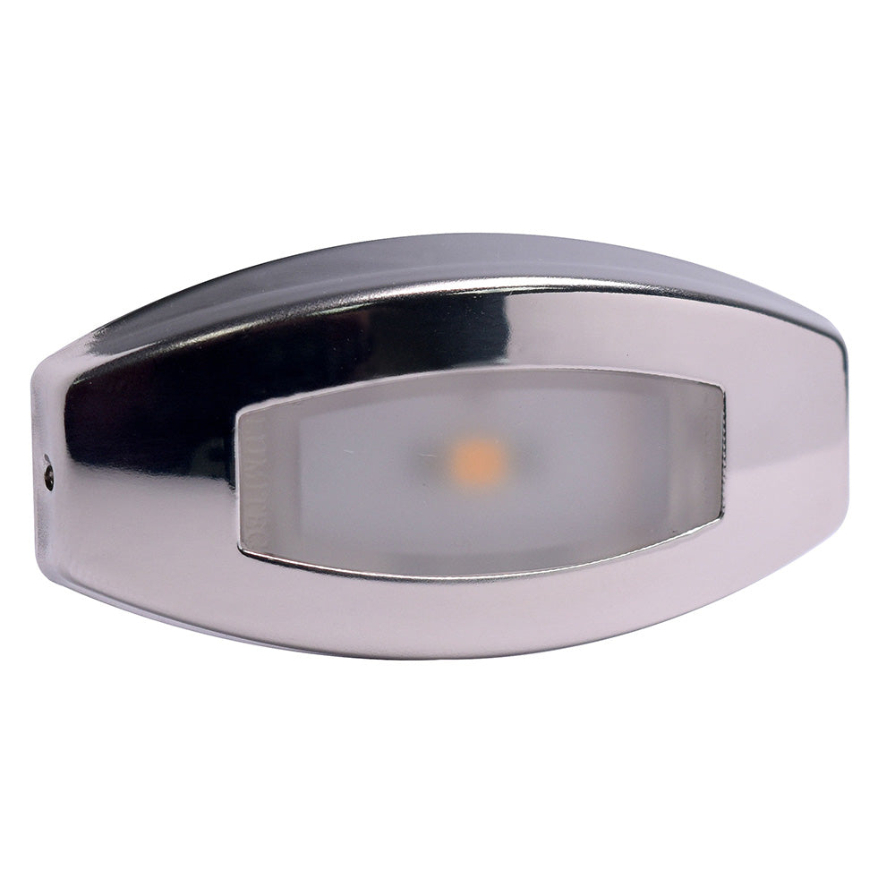 Lumitec Fiji Courtesy Light Polished Housing Direct RGBW Lights 4Pack 101756