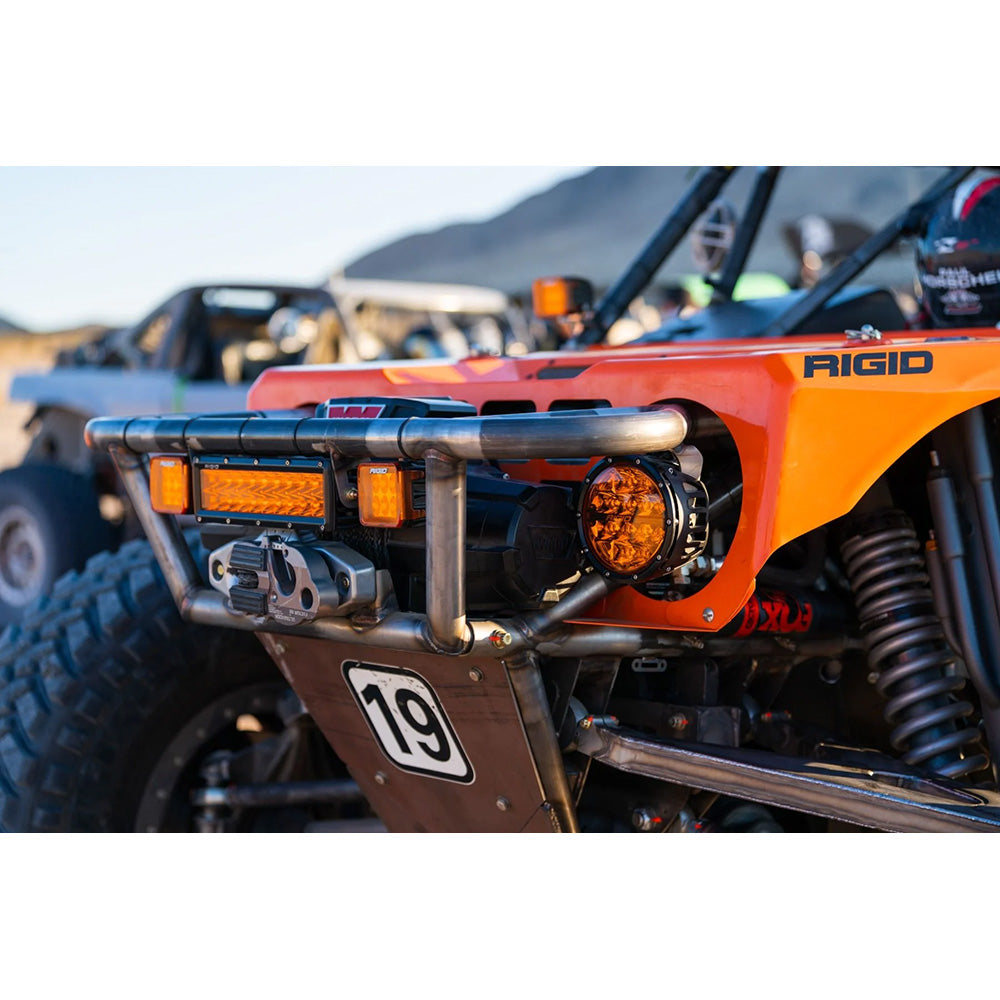 RIGID Industries 360 Series 6 Spot wAmber Pro Lens Pair 36210