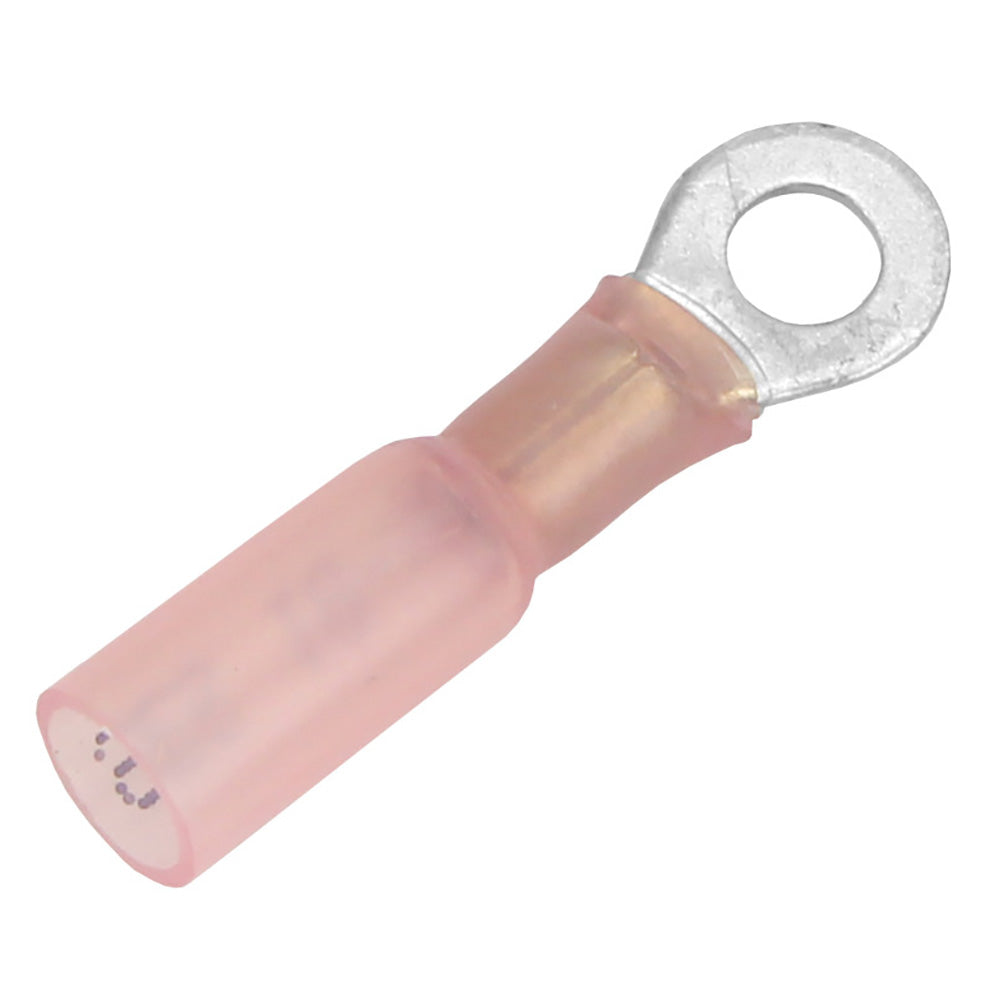 Pacer 2218 AWG Heat Shrink Ring Terminal 10 Stud Size 3 Pack TE1810R3