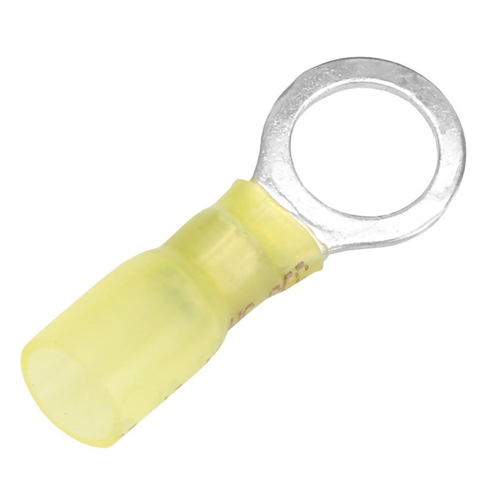 Pacer 1210 AWG Heat Shrink Ring Terminal 38 Stud Size 100 Pack TE1038R100