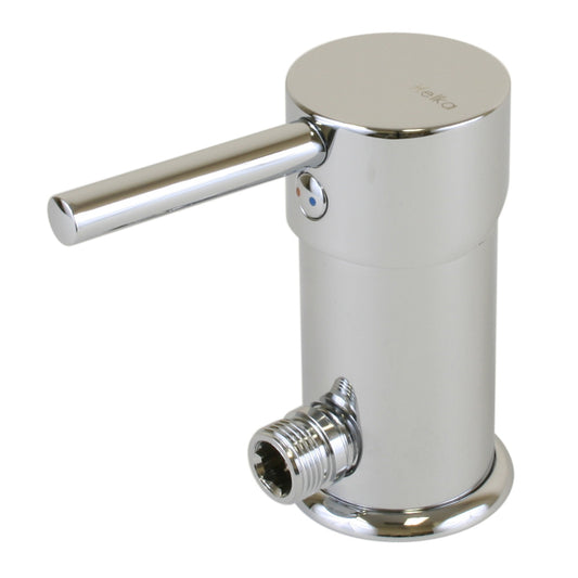 Scandvik Minimalistic Compact Single Level Mixer  Deck Mount  38  12 Fittings 16201