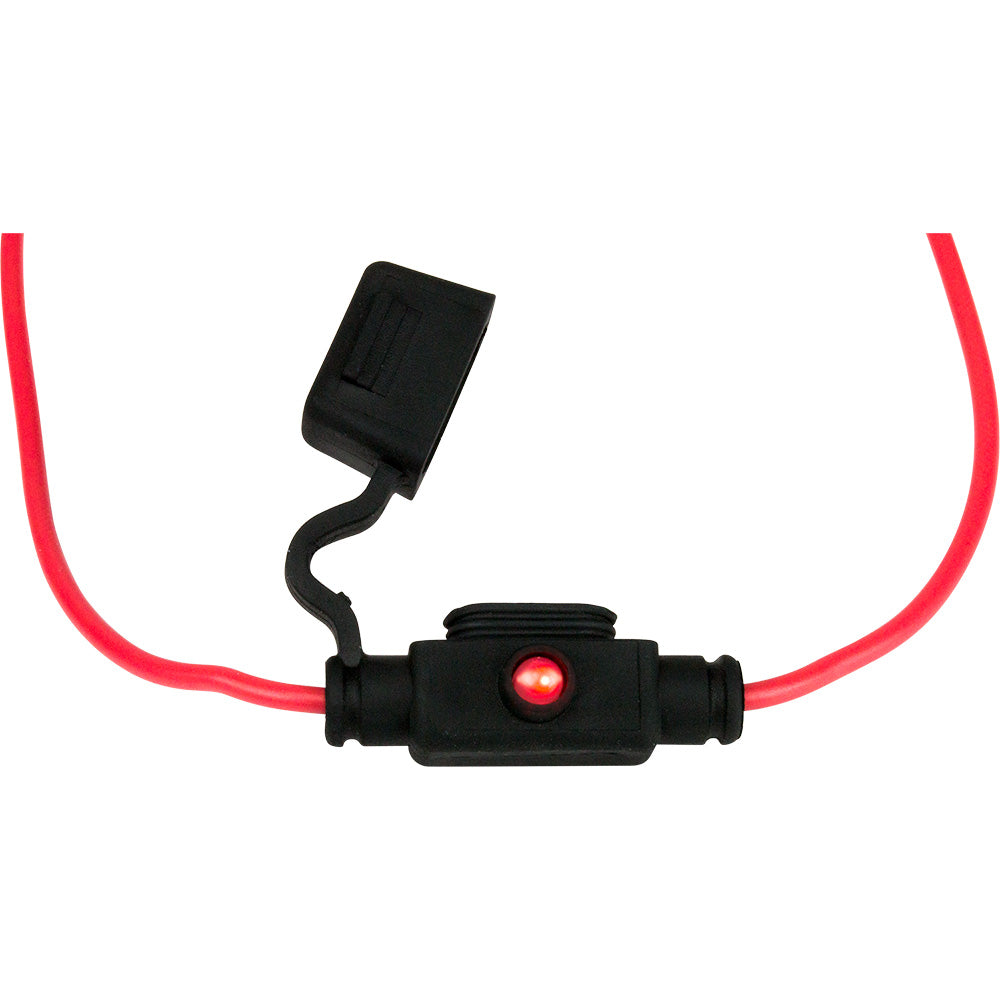 SeaDog ATM Mini Style Inline LED Fuse Holder  Up to 30A 4450971
