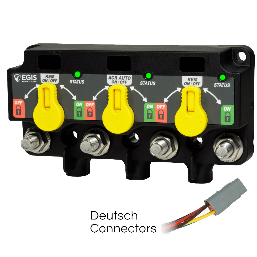 Egis XD Series Triple Flex 2 RelayACRRelay wKnobs  3X DTM Connector 88301535