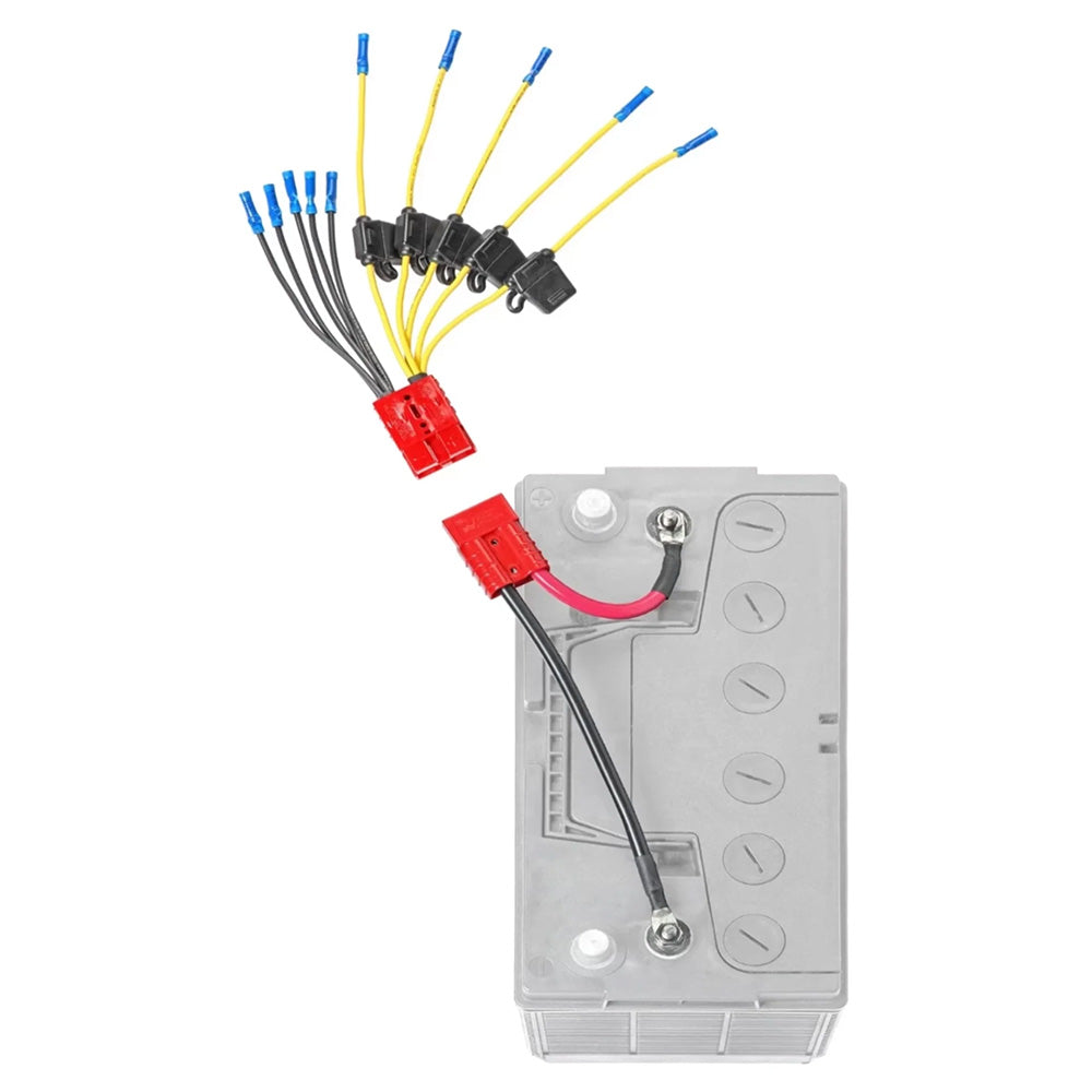 ConnectEase Multi 5 Fused Lead Accessory Connection System CE12VB5FK