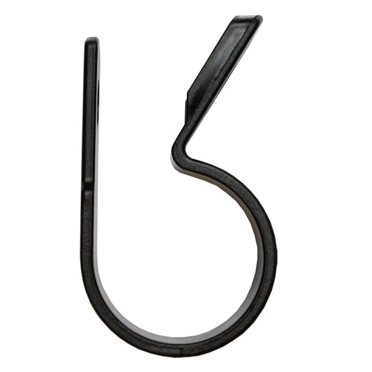 Pacer UV Resistant Nylon CClamps  34  Black  25 Pack BCCH1225BK
