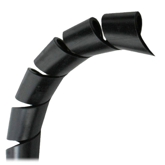 Pacer 1 Spiral Wrap  Black  100 Roll BSW1BK100