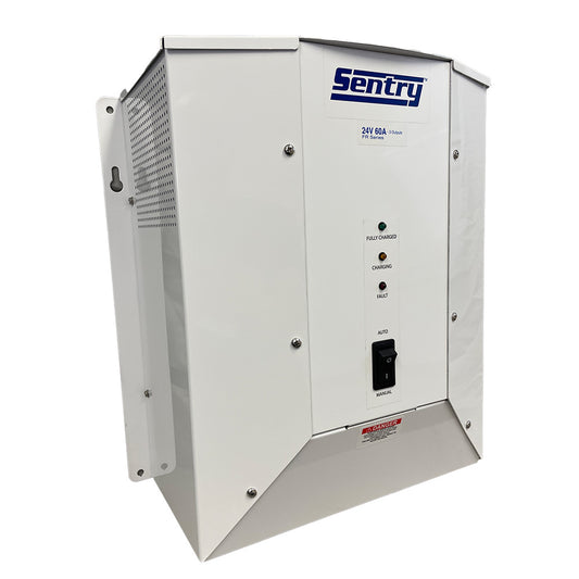 Sentry Marine Battery Charger 115230V Input 24VDC  60A  3Bank SFR24603X