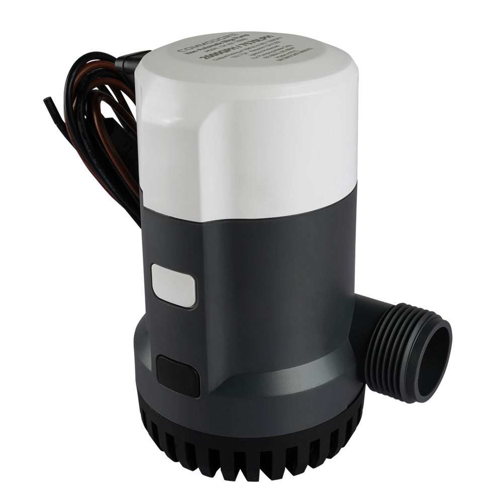 Commodore 2000 GPH NonAutomatic Bilge Pump  12V CMA312000B