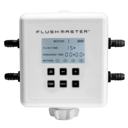 Flushmaster Outboard Flushing System  4 Outlet wFour 12 Hose Kits SMFM4012