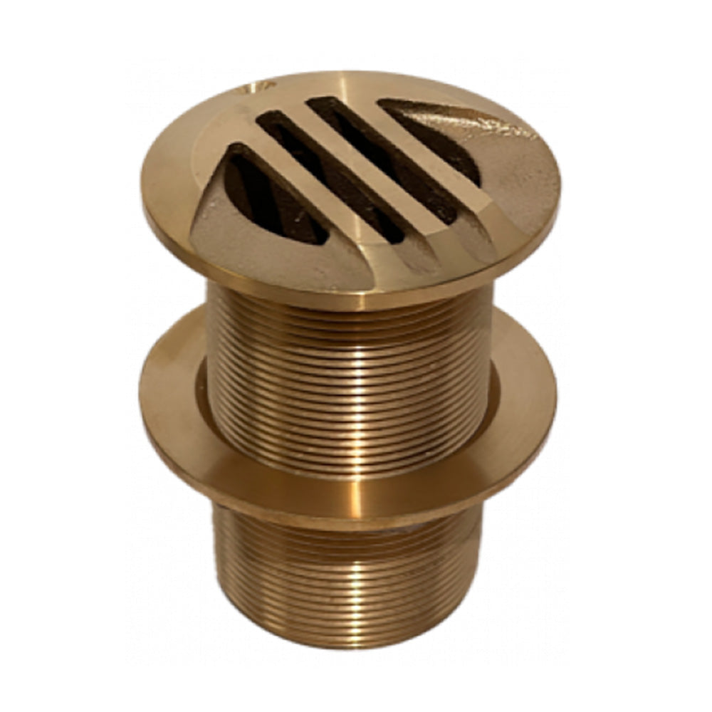 GROCO 114 Slotted Hi Speed ThruHull wNut HSSLTH1250W