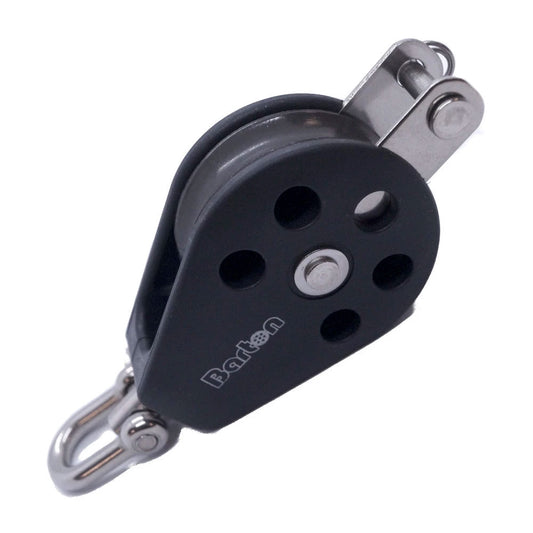 Barton Size 3 45mm Plain Bearing Pulley Block Single Swivel  Becket N03131