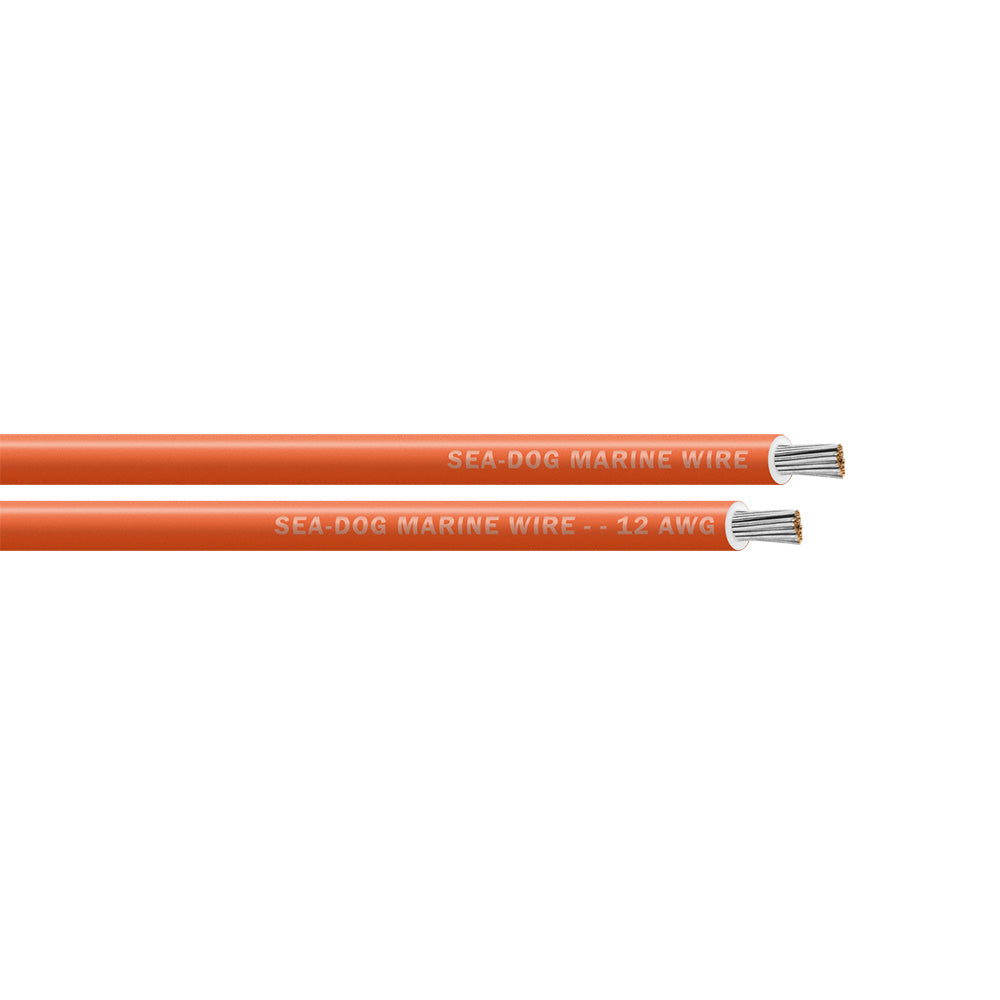 SeaDog 12 AWG Orange Primary Wire  100 8012082
