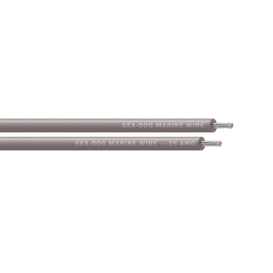 SeaDog 16 AWG Grey Primary Wire  25 8016110