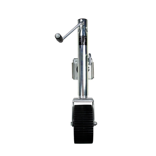 Powerwinch Utility Series Jack  1500lb BoltOn Single Wheel Wide Zinc 21500J1500B1WZR