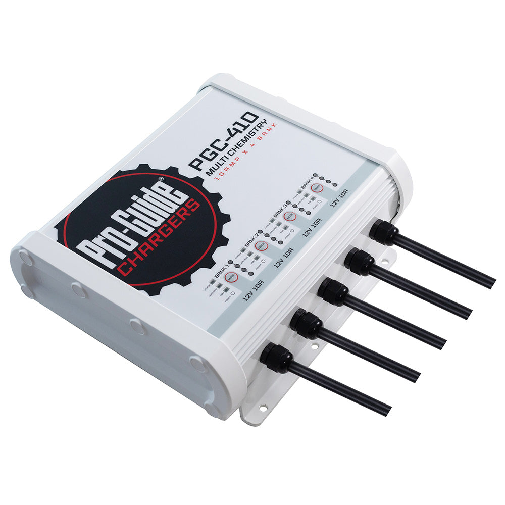 ProGuide 4 Bank OnBoard Battery Charger  12V  40Amp PGC410