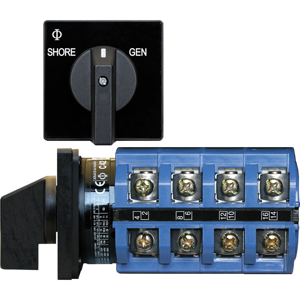 Blue Sea 6337 Switch AC 120V AC 30A  OFF2 Position 6337