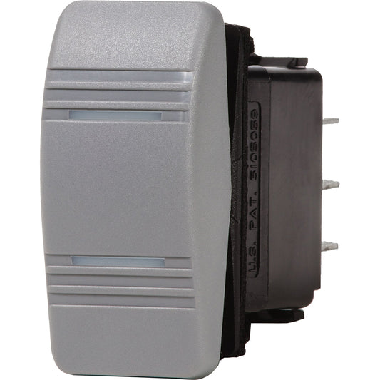 Blue Sea 8220 Water Resistant Contura III Switch  ONOFFON  Grey 8220