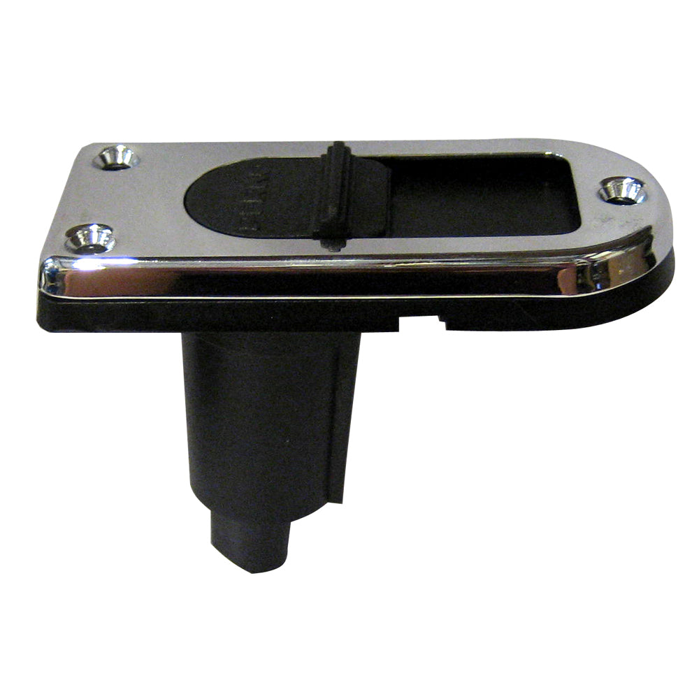 Perko Locking Collar Pole Light Mounting Base  2 Pin  Stainless Steel Construction 1047P0SDP