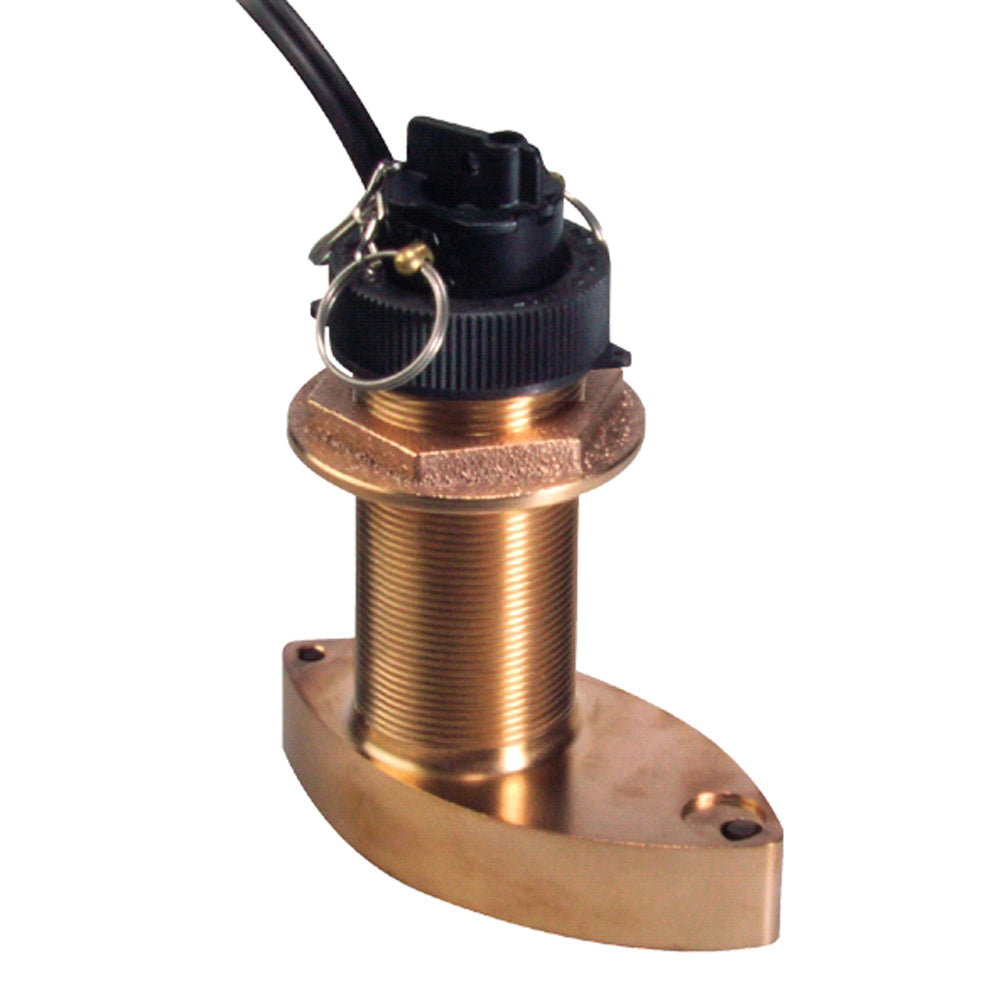 Raymarine B744V Bronze Thru Hull Triducer w45 Cable A26043