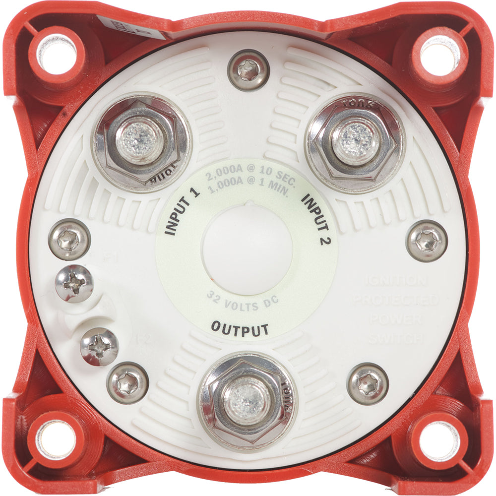 Blue Sea 11001 eSeries Battery Switch wAlternator Field Disconnect  3Position 11001