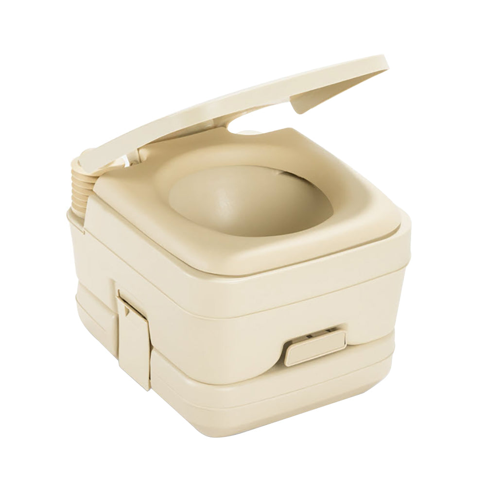 Dometic 964 Portable Toilet wMounting Brackets  25 Gallon  Parchment 311096402