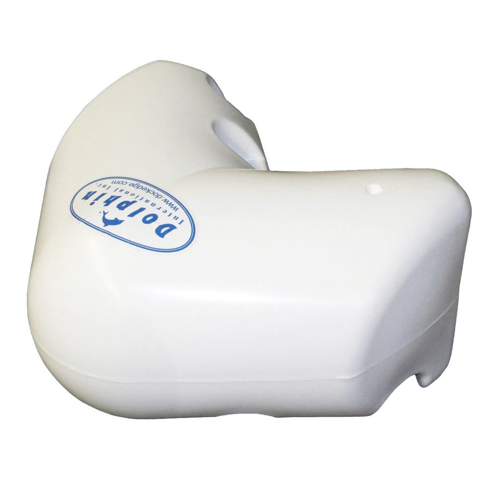 Dock Edge Dolphin Dockside Bumper 12 x 12 Corner  White 1064WF