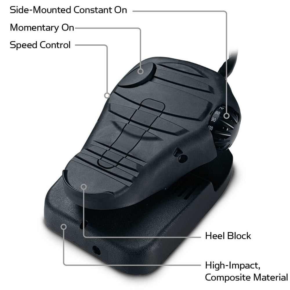 Minn Kota Edge 45  Latch  Door  Foot Control  12V45lb45 1355947