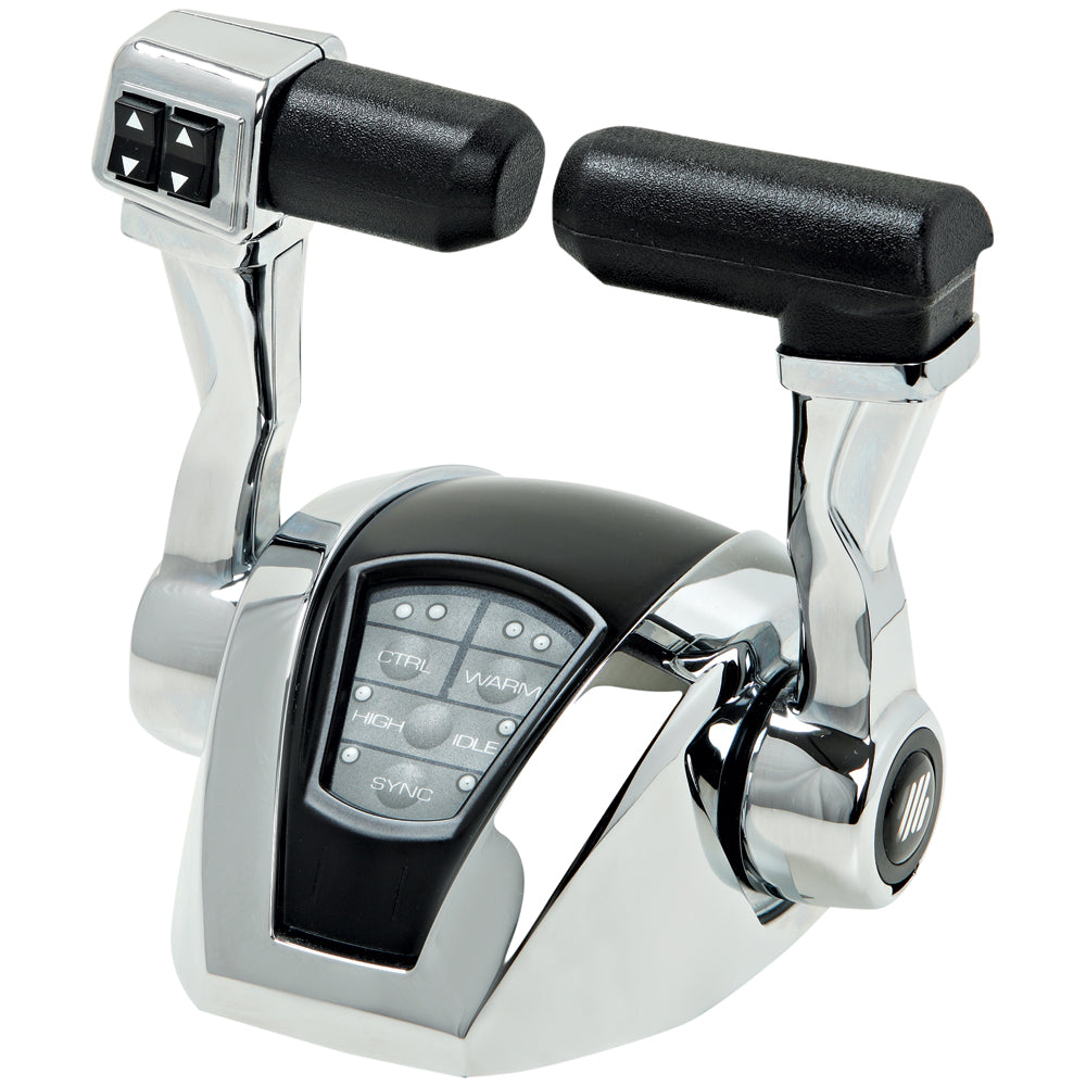 UFlex Power A Mark II Twin Engines Control Head wTrim 42012V