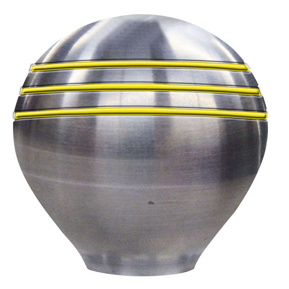 Schmitt Marine Throttle Knob  112  Gold Grooves 50025
