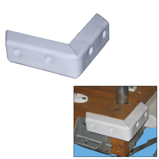 Dock Edge Protect Corner HD 16 PVC Dock Bumper 1059F
